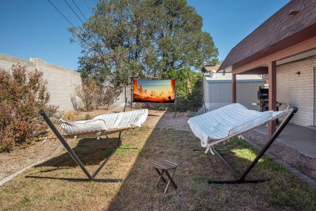 Vila Chic 5Br Boho Retreat W- Games & Outdoor Movies! Albuquerque Exteriér fotografie